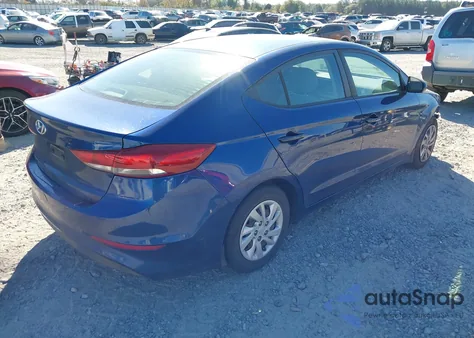 2018 Hyundai Elantra Se from USA, damaged, VIN 5NPD74LF2JH335771